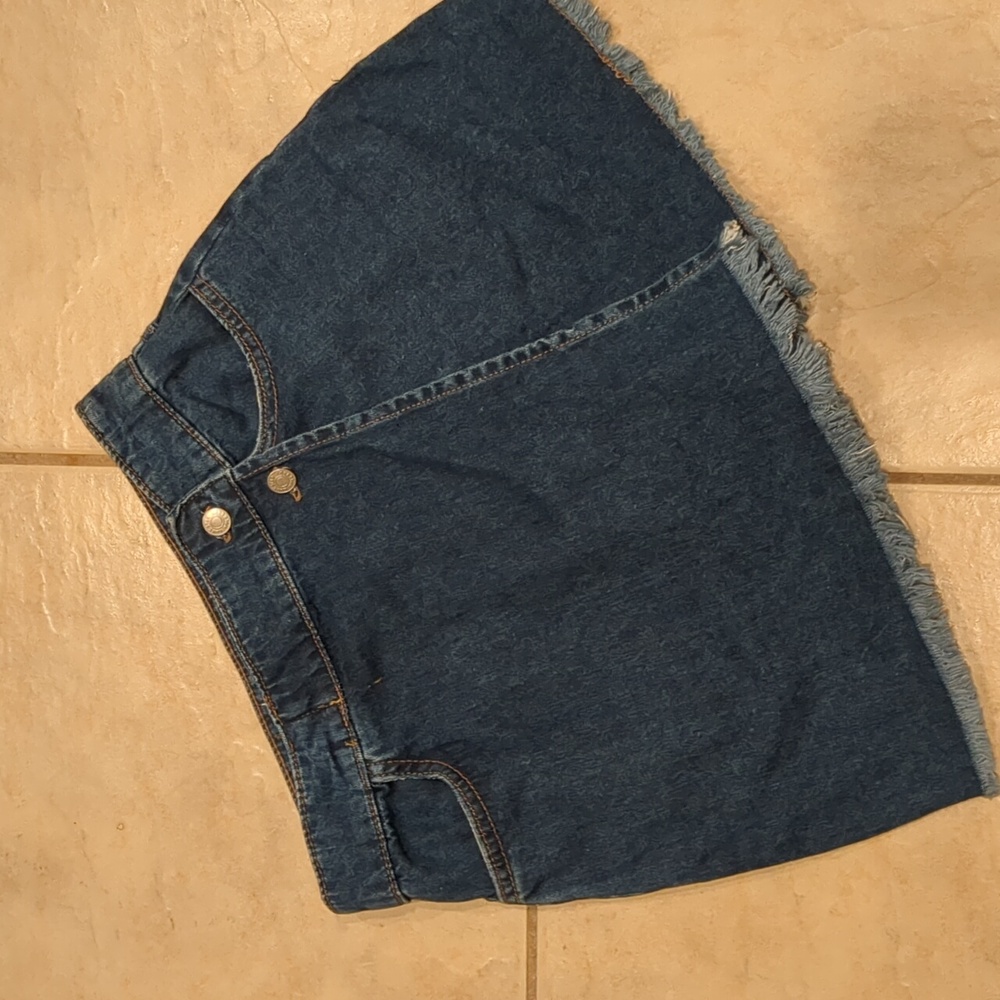 Lone Star Denim Mini Skort Size Small